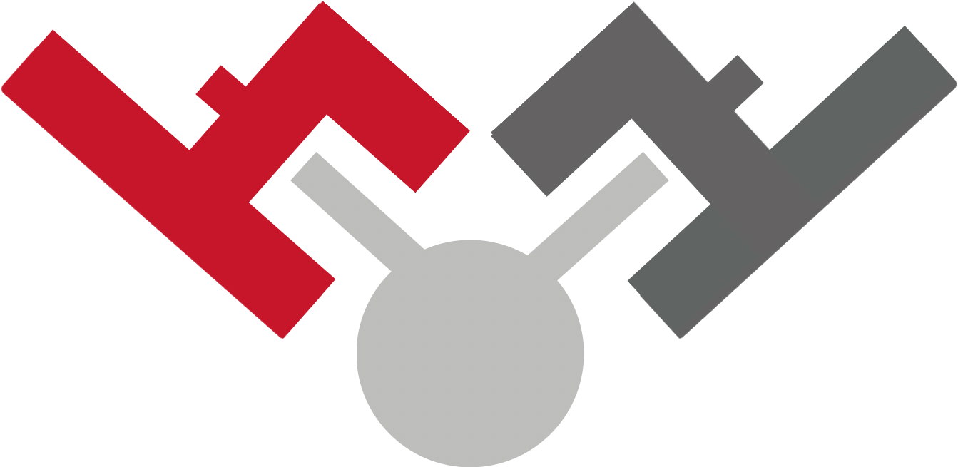 Logo de taller mecánico HH Automotriz en el sector sur de Santiago especializado en diagnóstico, mantención y reparación de vehículos